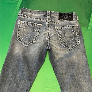 True Religion Light Wash Denim Jeans